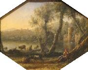 Claude Lorrain Pastoral Landscape oil on canvas